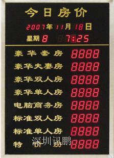 深圳LED电子房价牌制作 引领智能显示新纪元，精准对接世界工厂网中国产品信息库